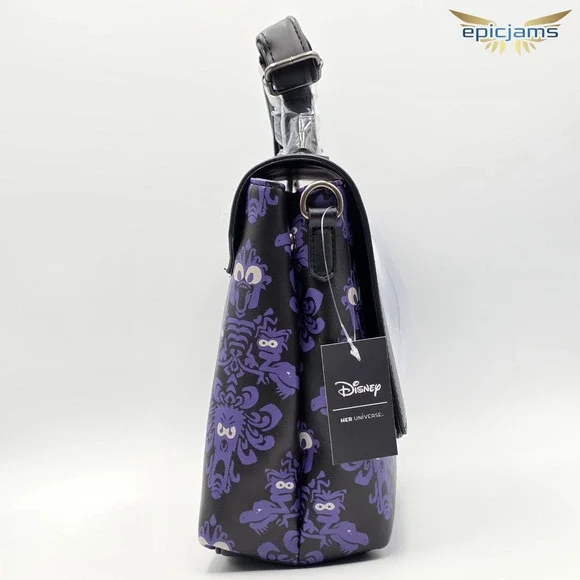 Disney Muppets Haunted Mansion Madame Pigota Miss Piggy Crossbody Bag New - Picture 5 of 5